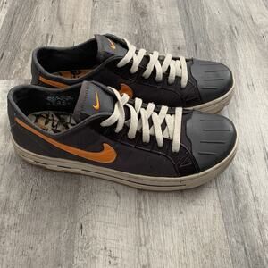 NIKE ACG SOAKER Sneakers Womens Sz 10.5 Gray Upper Orange Swoosh 315839-081